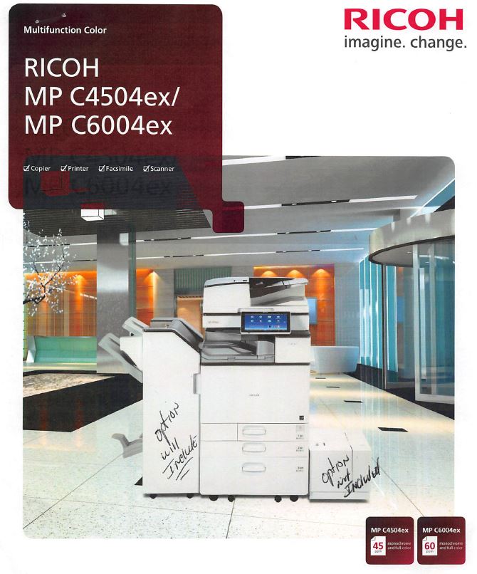 mpc4504 ex printer for sale